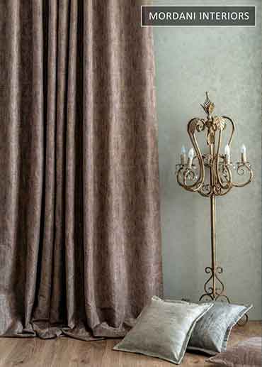 Bronze Rustic Silk Curtains